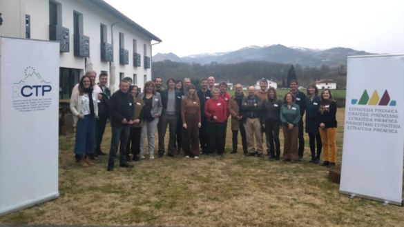 Fotografía de los asistentes a la reunión de la CTP