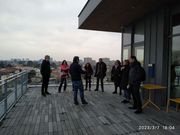Visita a las instalaciones del IDDAC (Burdeos)